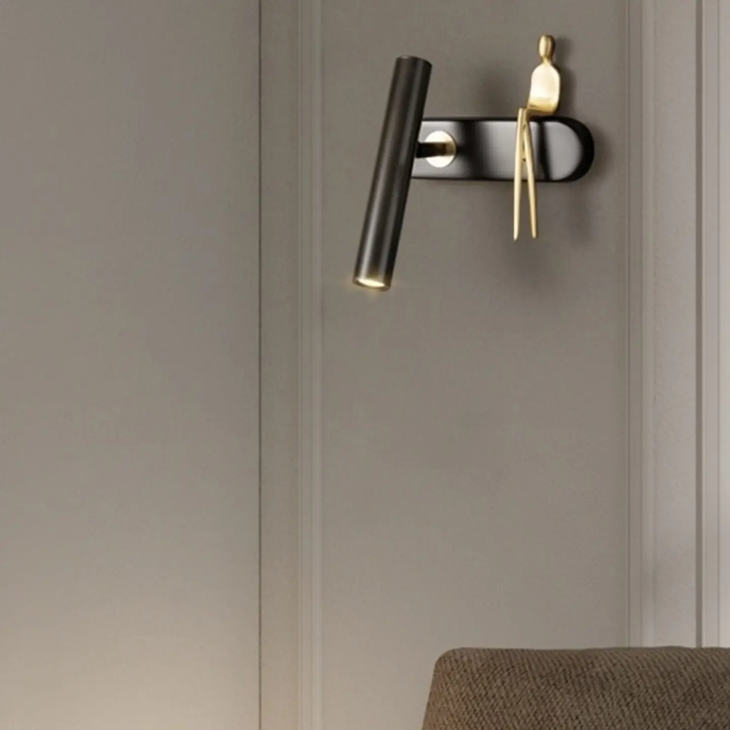 Купить светильник Lumus black left